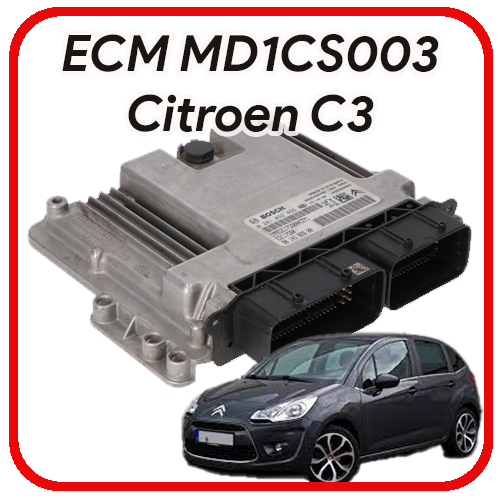 centralina motore Citroen C3 1.6 HDI MD1CS003 centralina motore Citroen C3 1.6 HDI MD1CS003